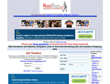 Tablet Screenshot of massreps.com